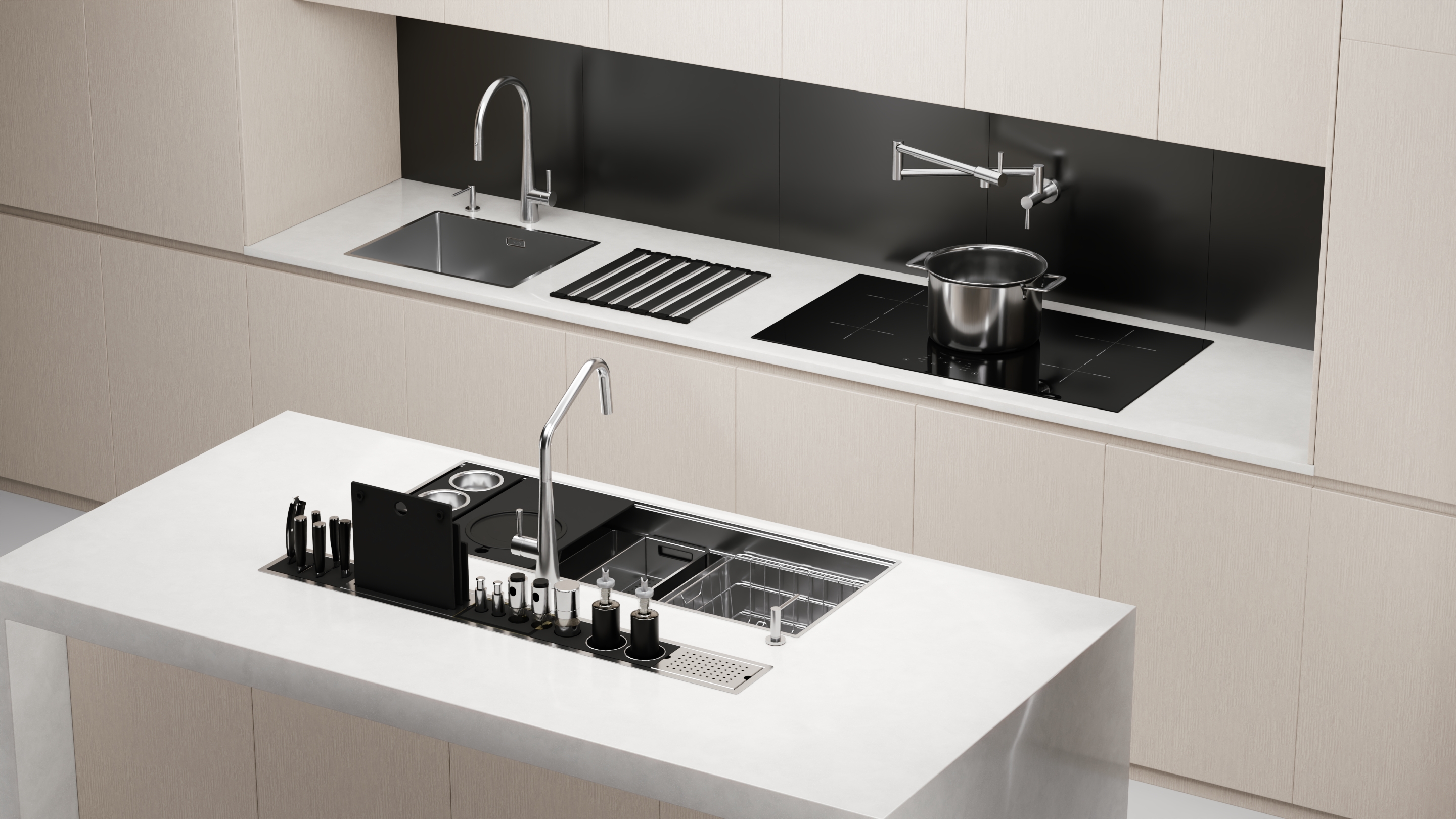 Kitchen Scene ScotchBrite